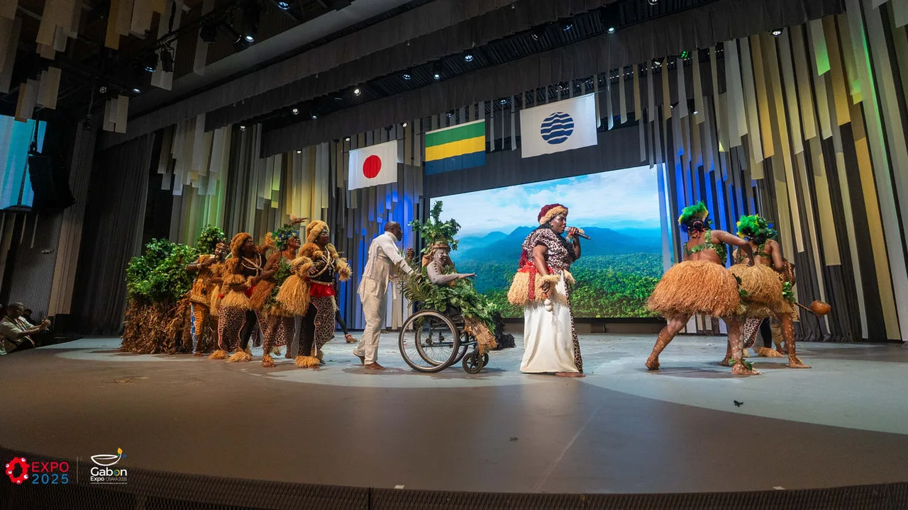 Osaka 2025 : Le Gabon célèbre l’amitié et la forêt lors de sa journée nationale — photographie 6