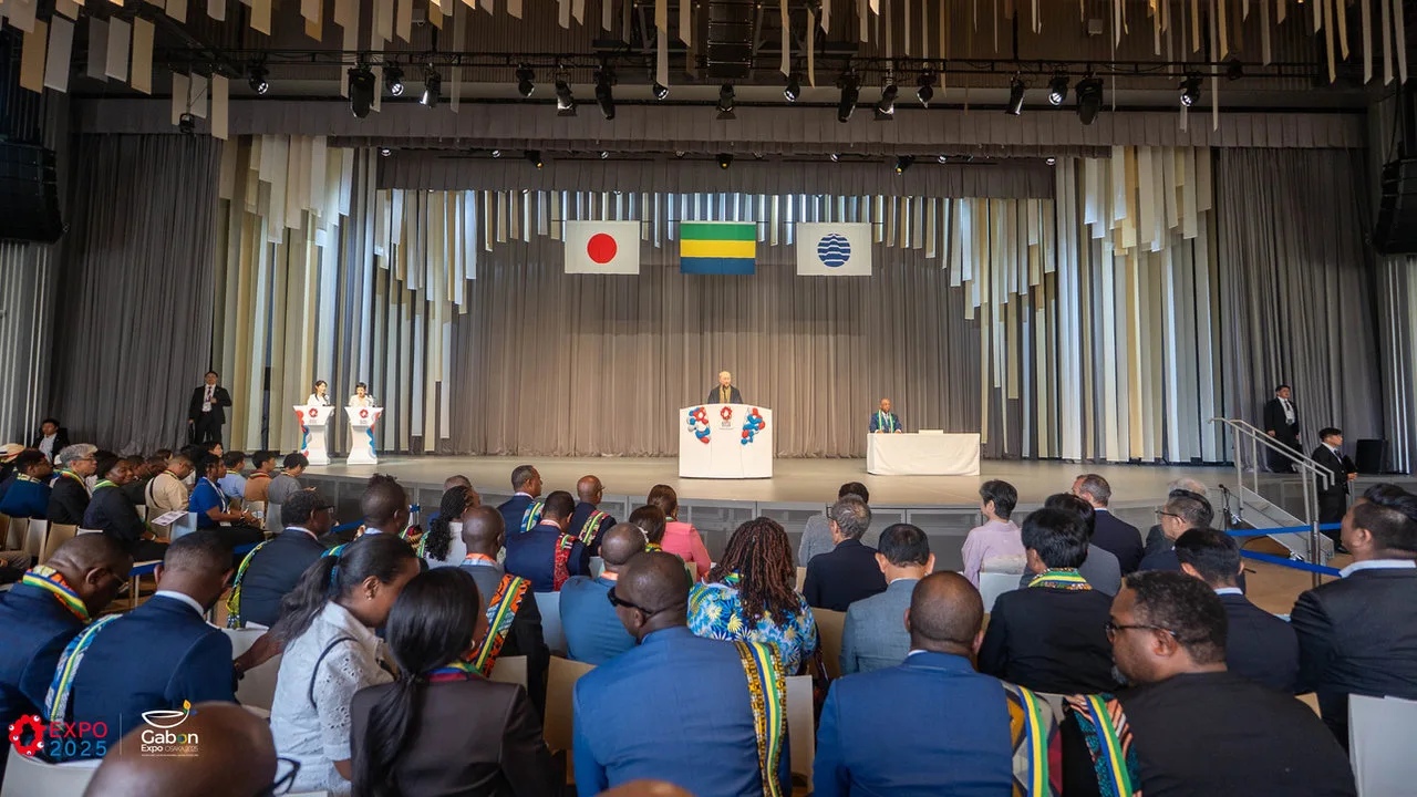 Osaka 2025 : Le Gabon célèbre l’amitié et la forêt lors de sa journée nationale — photographie 9