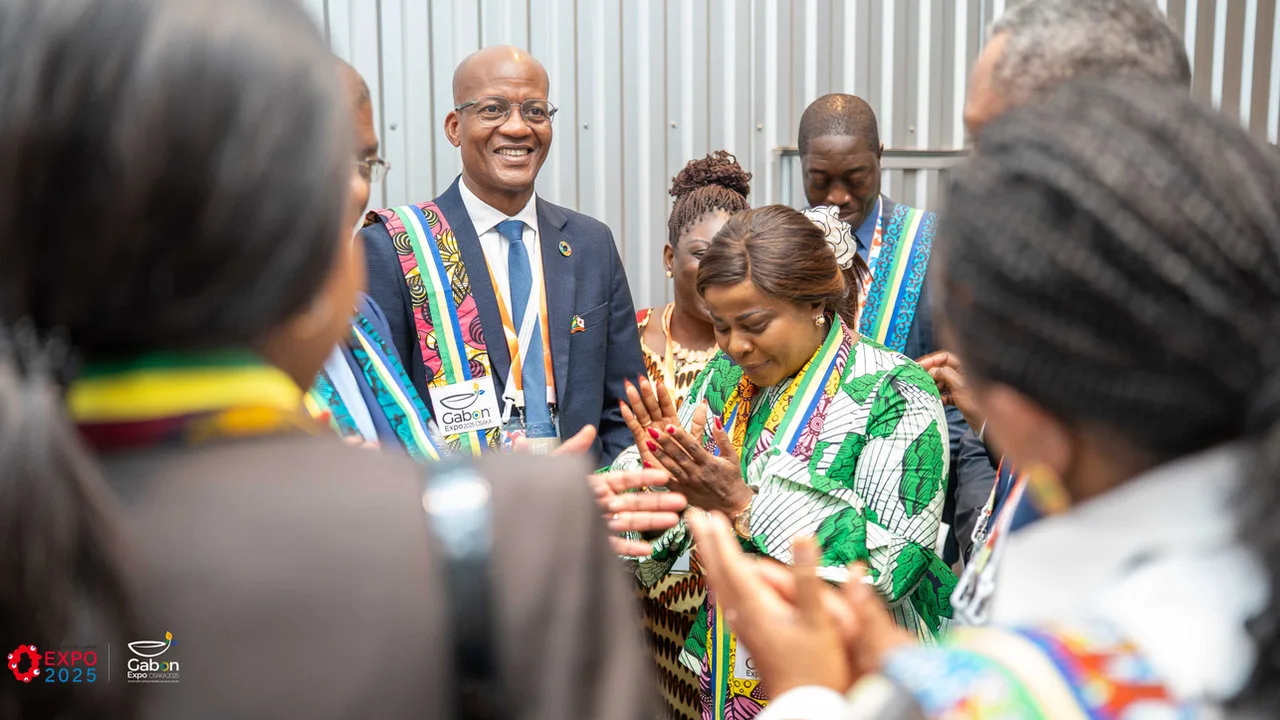 Osaka 2025 : Le Gabon célèbre l’amitié et la forêt lors de sa journée nationale — photographie 1