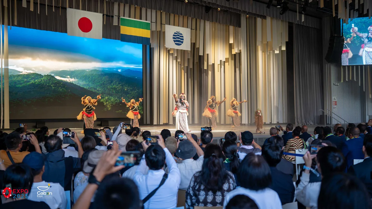 Osaka 2025 : Le Gabon célèbre l’amitié et la forêt lors de sa journée nationale — photographie 7