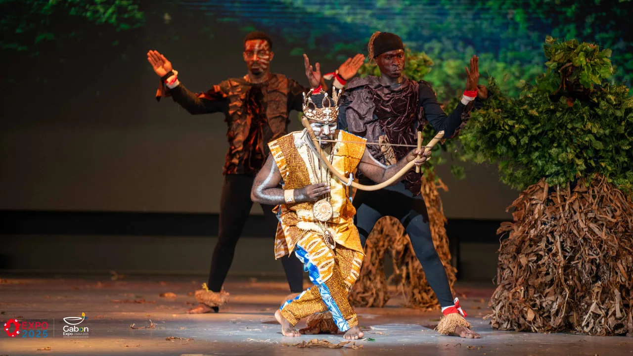 Osaka 2025 : Le Gabon célèbre l’amitié et la forêt lors de sa journée nationale — photographie 10