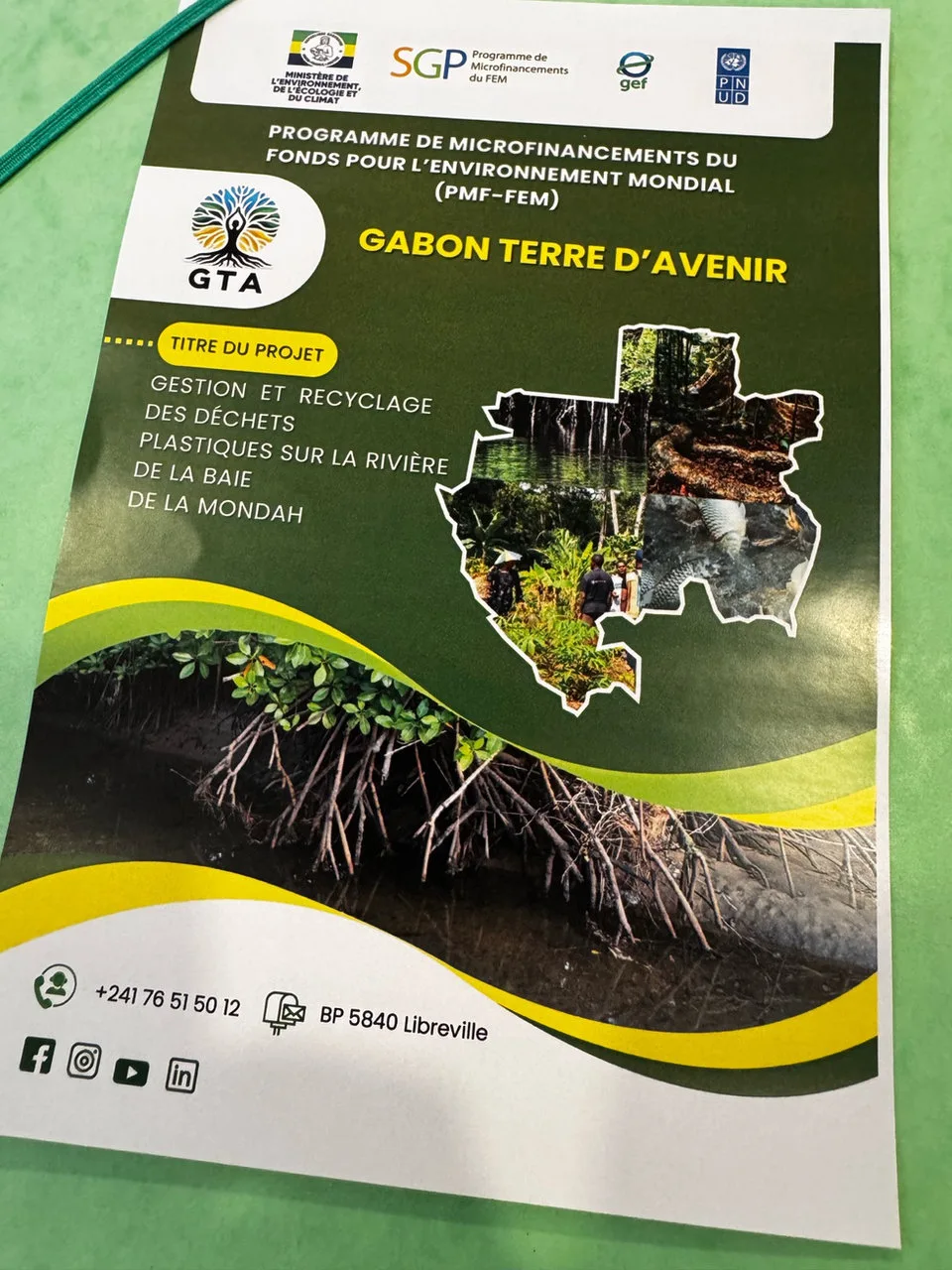 Salon du Savoir 2025 : ONG GTA, engagé dans le développement durable et le recyclage du plastique au Gabon — photographie 9