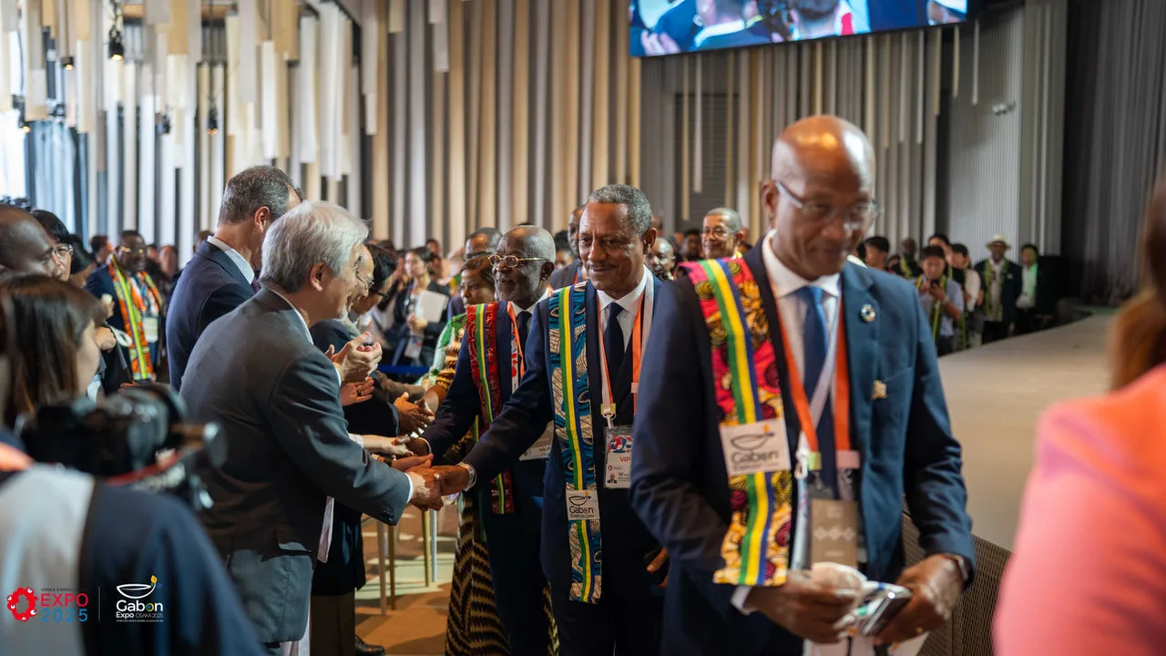 Osaka 2025 : Le Gabon célèbre l’amitié et la forêt lors de sa journée nationale — photographie 2