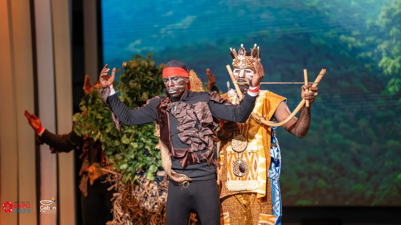 Osaka 2025 : Le Gabon célèbre l’amitié et la forêt lors de sa journée nationale — photographie 9