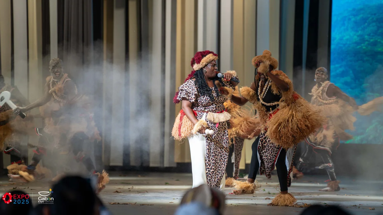 Osaka 2025 : Le Gabon célèbre l’amitié et la forêt lors de sa journée nationale — photographie 5
