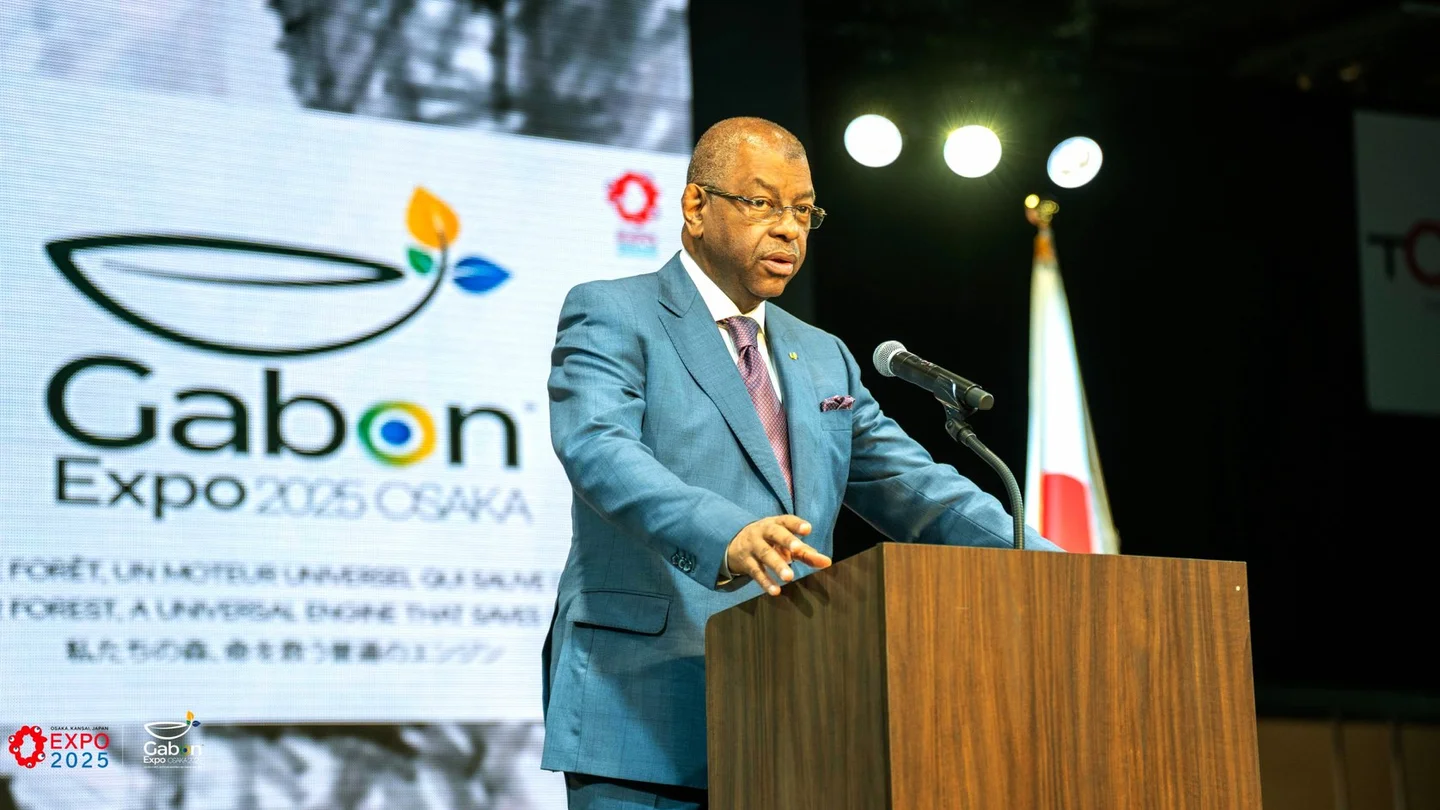 Discours à la tribune Gabon Expo Osaka 2025