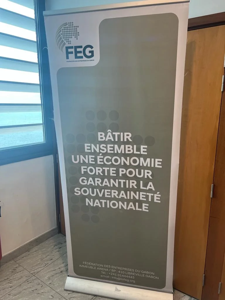 Signalétique de la Fédération des entreprises du Gabon